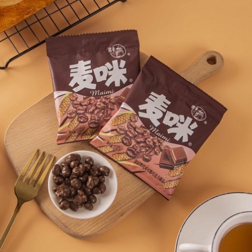 梁丰麦丽素麦咪牛奶巧克力豆25包80后怀旧零食散装（代可可脂）